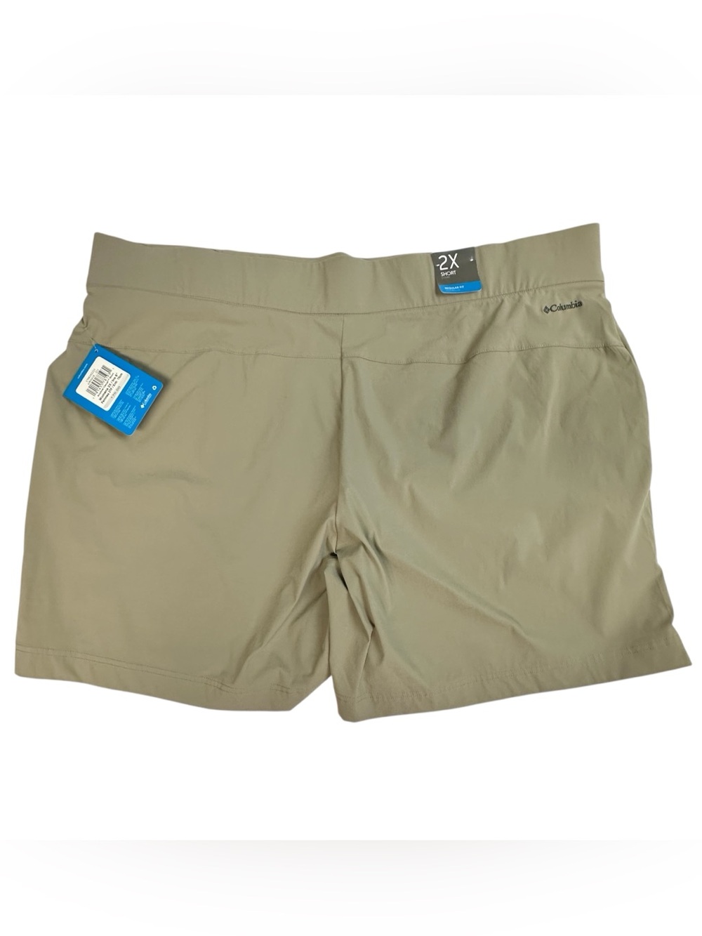 Columbia 2X Women’s Khaki Omni-Shade Anytime Casual Shorts - Picture 2 of 12